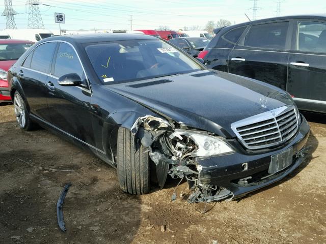 WDDNG86X18A232607 - 2008 MERCEDES-BENZ S 550 4MAT BLACK photo 1