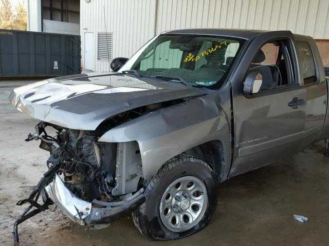 1GCEC19CX7Z539473 - 2007 CHEVROLET SILVERADO SILVER photo 10