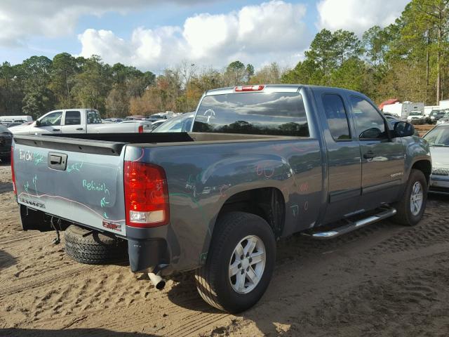 2GTEC19J671688826 - 2007 GMC NEW SIERRA BLUE photo 4