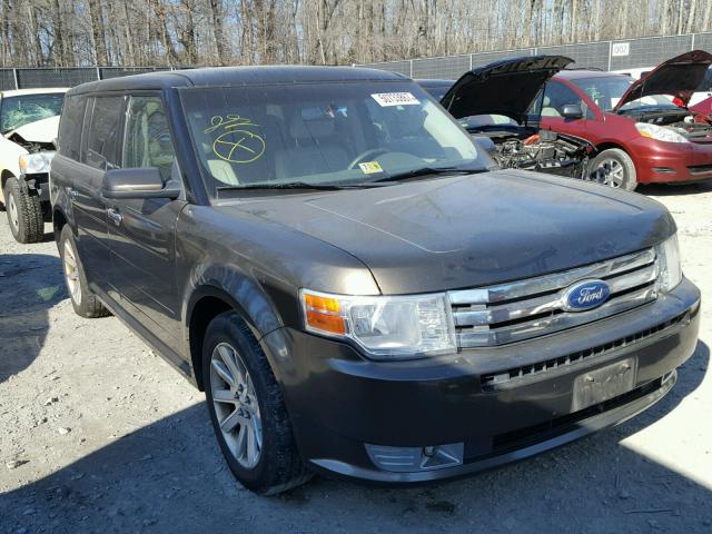 2FMGK5CC6BBD26894 - 2011 FORD FLEX SEL GRAY photo 1