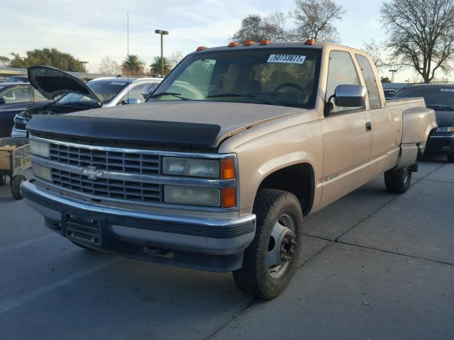 1GCHC39N6PE148452 - 1993 CHEVROLET GMT-400 C3 BROWN photo 2