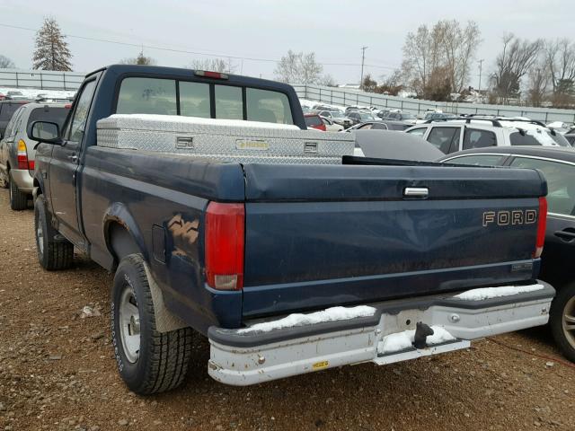 1FTEF14Y9SLA29217 - 1995 FORD F150 GREEN photo 3