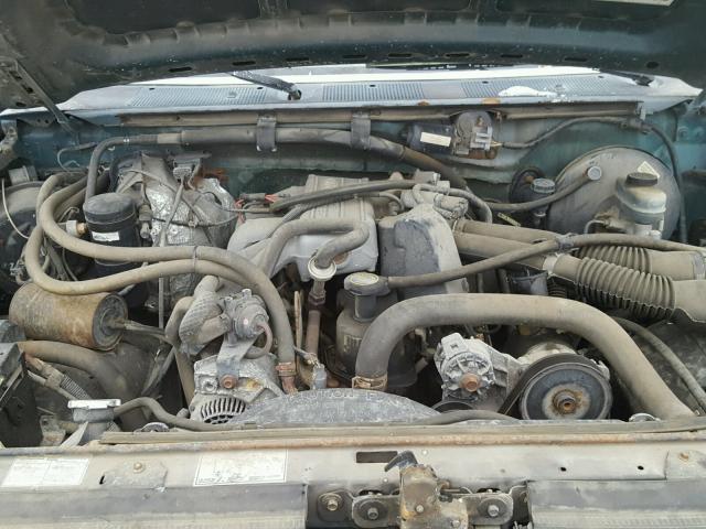 1FTEF14Y9SLA29217 - 1995 FORD F150 GREEN photo 7