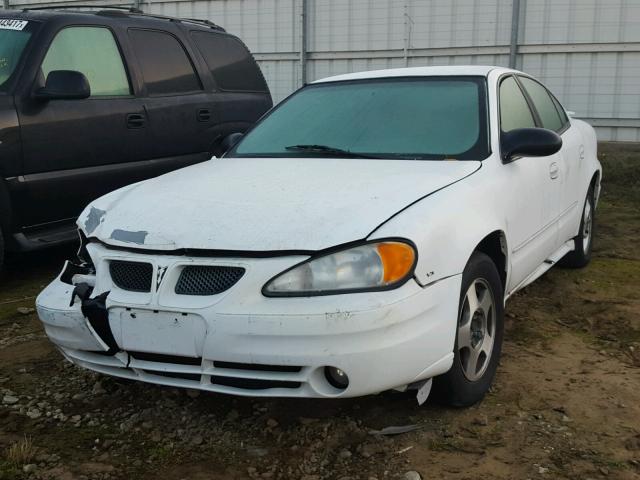 1G2NF52E14M553642 - 2004 PONTIAC GRAND AM S WHITE photo 2