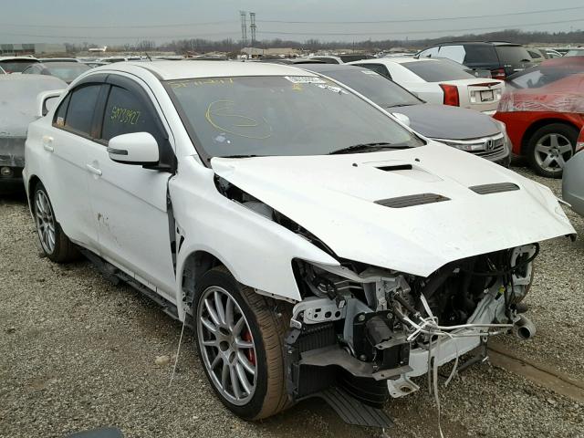 JA32W8FV2FU016578 - 2015 MITSUBISHI LANCER EVO WHITE photo 1