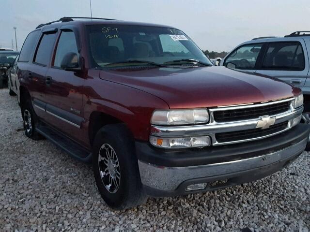 1GNEC13ZX3R302755 - 2003 CHEVROLET TAHOE C150 MAROON photo 1