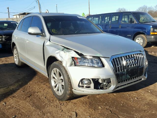 WA1CFAFP4EA021239 - 2014 AUDI Q5 PREMIUM SILVER photo 1