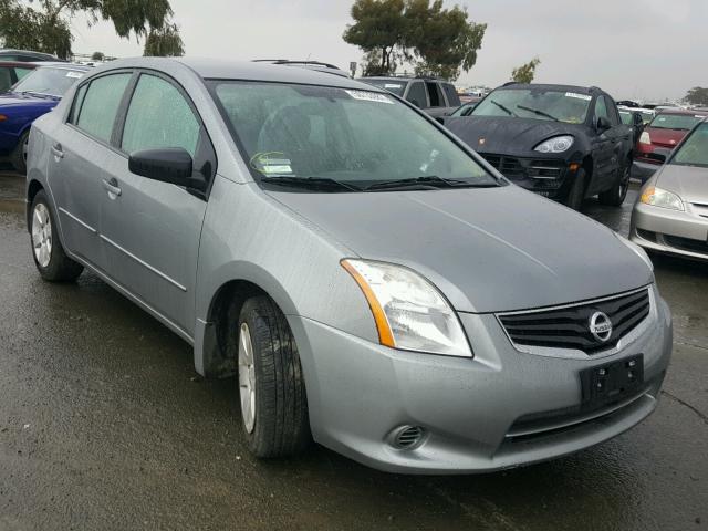 3N1AB6AP6CL672295 - 2012 NISSAN SENTRA 2.0 GRAY photo 1