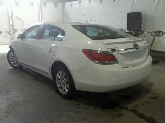 1G4GA5ER4DF206307 - 2013 BUICK LACROSSE WHITE photo 3