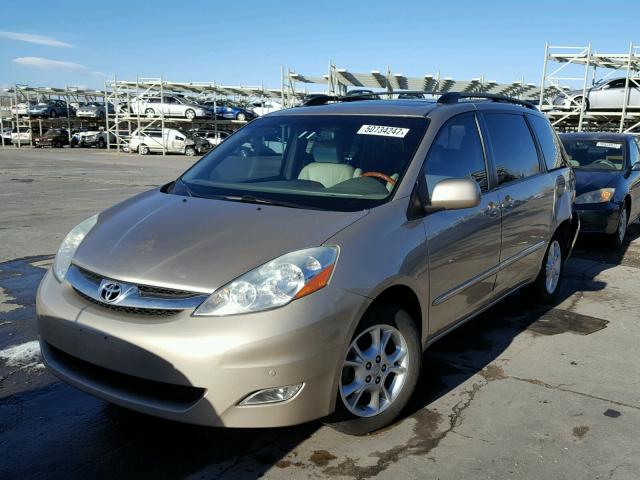 5TDZA22CX6S478116 - 2006 TOYOTA SIENNA XLE GOLD photo 2