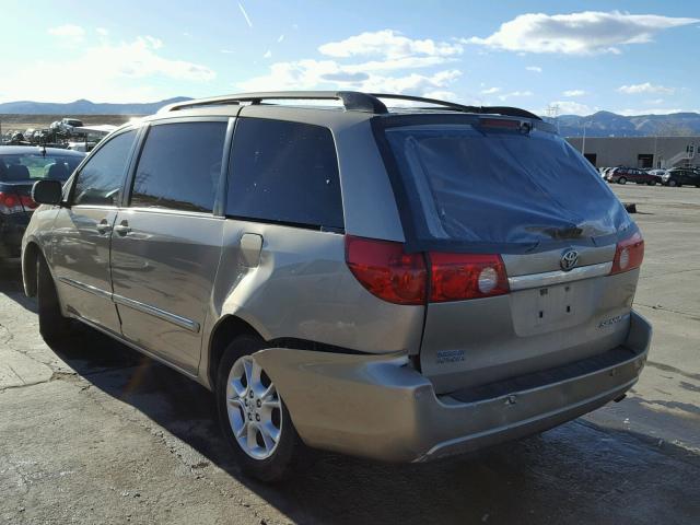 5TDZA22CX6S478116 - 2006 TOYOTA SIENNA XLE GOLD photo 3