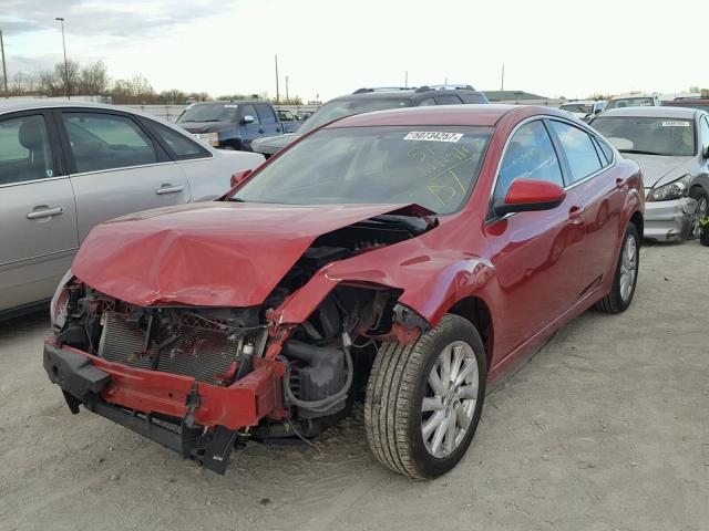 1YVHZ8DH9C5M25287 - 2012 MAZDA 6 I RED photo 2