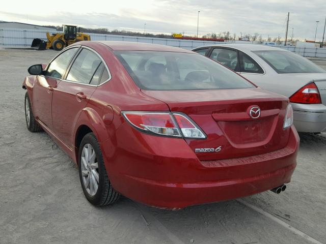 1YVHZ8DH9C5M25287 - 2012 MAZDA 6 I RED photo 3