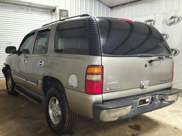 1GNEC13V63R117969 - 2003 CHEVROLET TAHOE C150 BEIGE photo 3