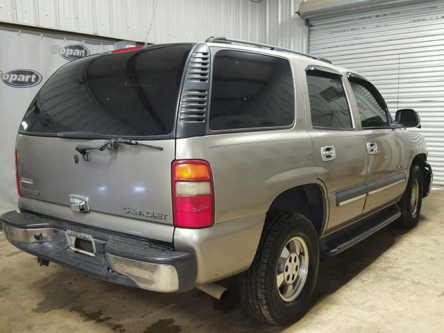 1GNEC13V63R117969 - 2003 CHEVROLET TAHOE C150 BEIGE photo 4