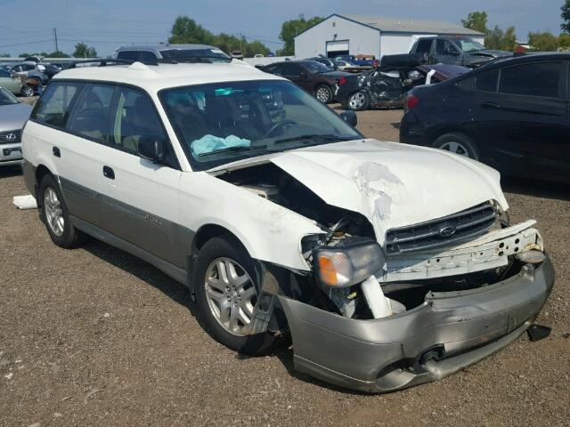 4S3BH665717628928 - 2001 SUBARU LEGACY OUT WHITE photo 1