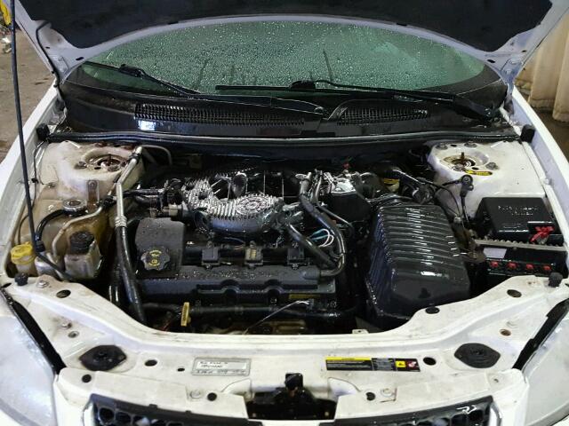 1B3EL36RX4N401148 - 2004 DODGE STRATUS SE WHITE photo 7