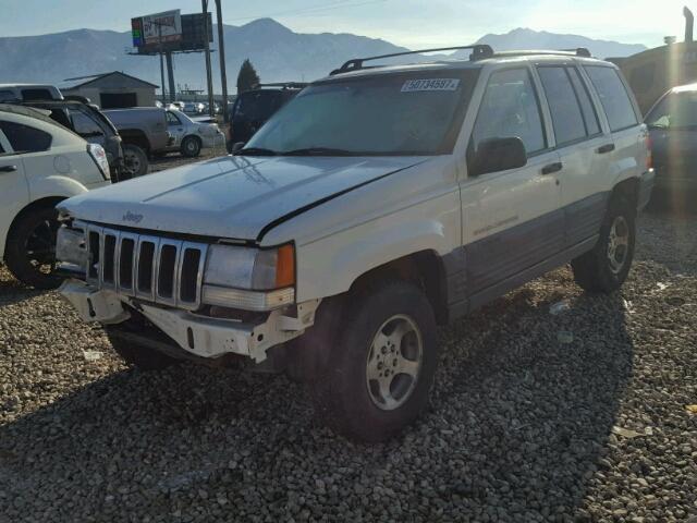 1J4GZ58S3WC225148 - 1998 JEEP GRAND CHER WHITE photo 2