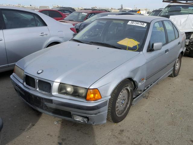 WBACD4322TAV37793 - 1996 BMW 328 I AUTO SILVER photo 2