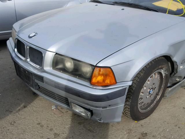 WBACD4322TAV37793 - 1996 BMW 328 I AUTO SILVER photo 9