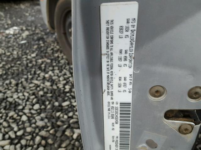 1B3ES26CX4D624580 - 2004 DODGE NEON BASE SILVER photo 10