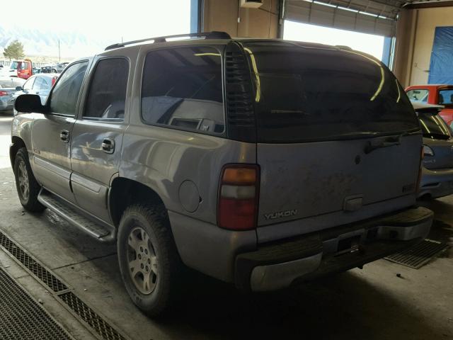 1GKEC13Z53R155015 - 2003 GMC YUKON TAN photo 3