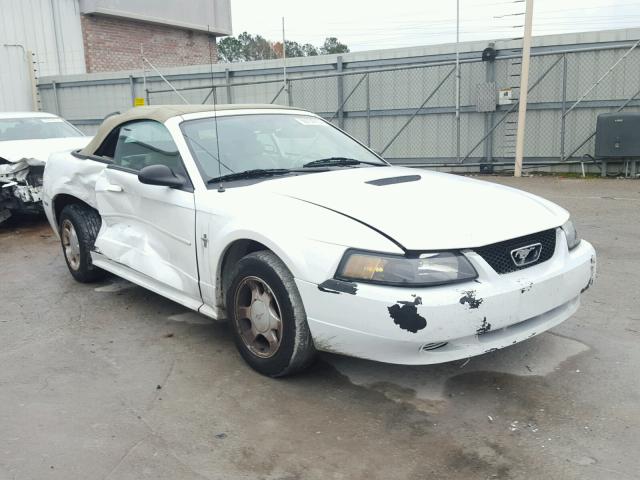 1FAFP44401F160054 - 2001 FORD MUSTANG WHITE photo 1