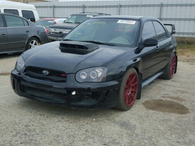 JF1GD70615L503953 - 2005 SUBARU IMPREZA WR BLACK photo 2