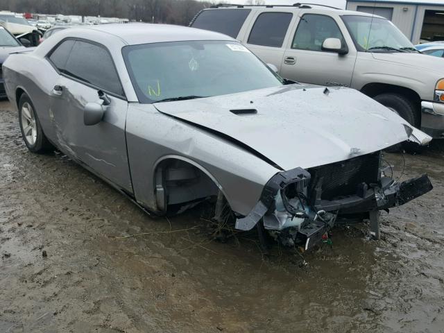 2C3CDYAG8DH670929 - 2013 DODGE CHALLENGER SILVER photo 1