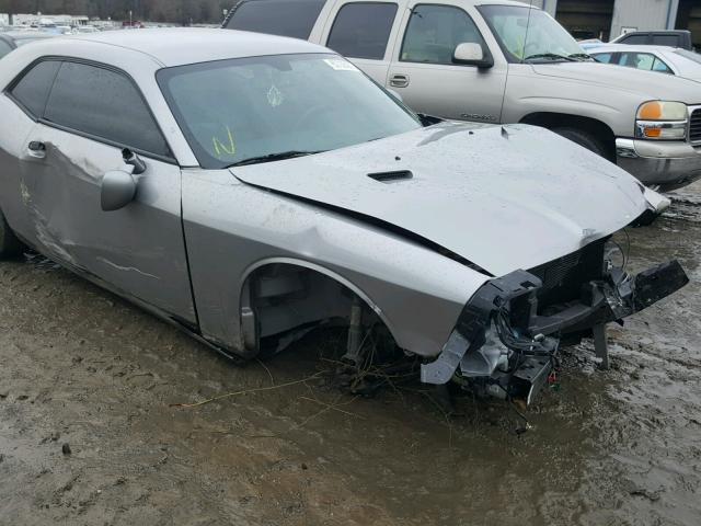 2C3CDYAG8DH670929 - 2013 DODGE CHALLENGER SILVER photo 10