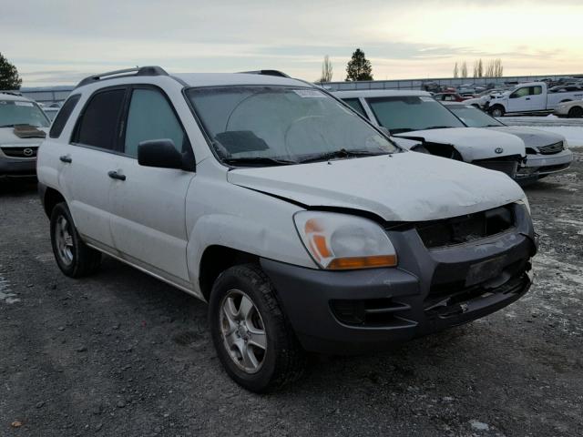 KNDJF724977449058 - 2007 KIA SPORTAGE L WHITE photo 1