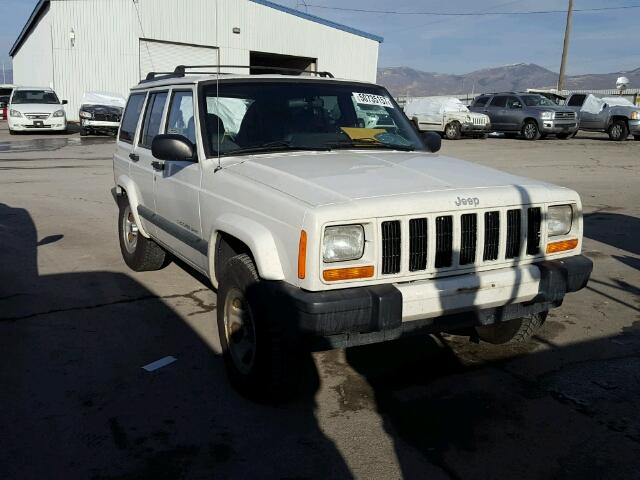 1J4FF68S0XL636695 - 1999 JEEP CHEROKEE S WHITE photo 1