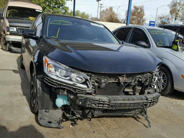 1HGCR3F0XGA005790 - 2016 HONDA ACCORD EXL BLACK photo 1