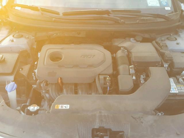 5NPE24AF4GH394318 - 2016 HYUNDAI SONATA SE GRAY photo 7