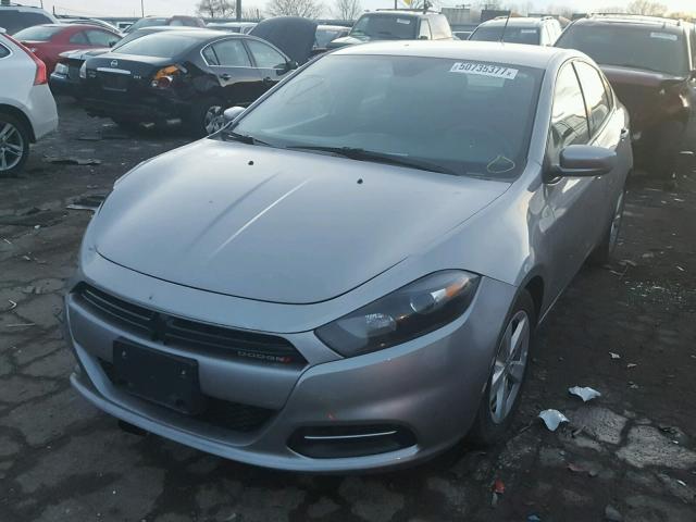 1C3CDFBA3GD604739 - 2016 DODGE DART SXT GRAY photo 2