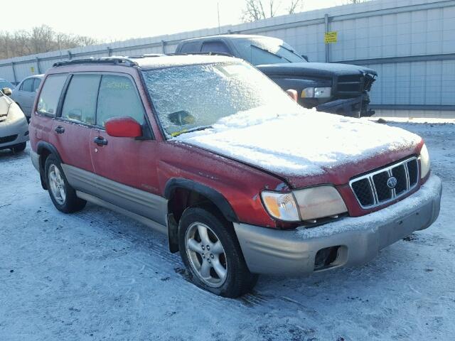 JF1SF65561H759971 - 2001 SUBARU FORESTER S RED photo 1