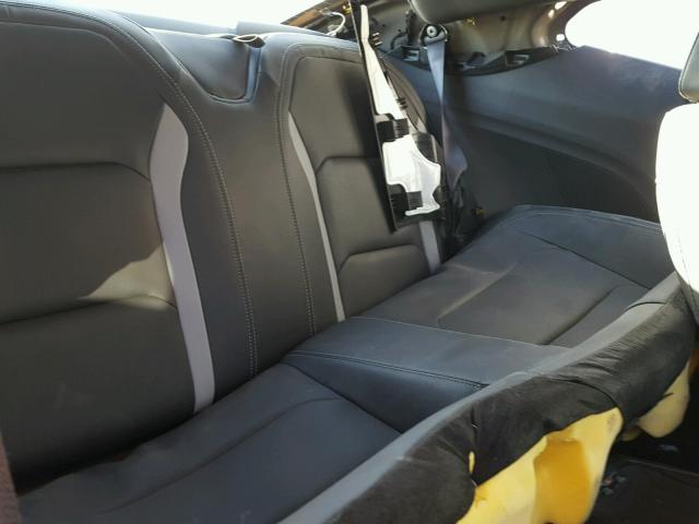 1G1FH1R7XH0133717 - 2017 CHEVROLET CAMARO SS Negro foto 6