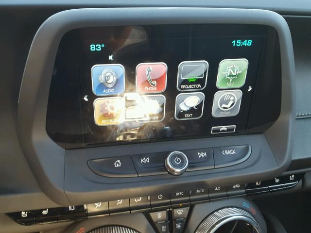 1G1FH1R7XH0133717 - 2017 CHEVROLET CAMARO SS Negro foto 9