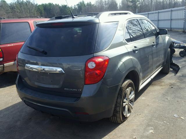 2GNFLNEK9D6355164 - 2013 CHEVROLET EQUINOX LT GRAY photo 4