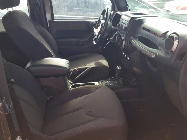1C4AJWAG1EL270540 - 2014 JEEP WRANGLER S Մոխրագույն լուսանկար 5