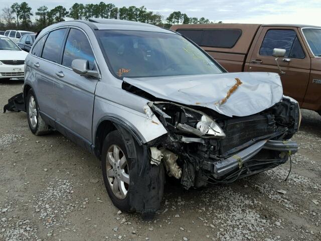 JHLRE38728C034384 - 2008 HONDA CR-V EXL SILVER photo 1