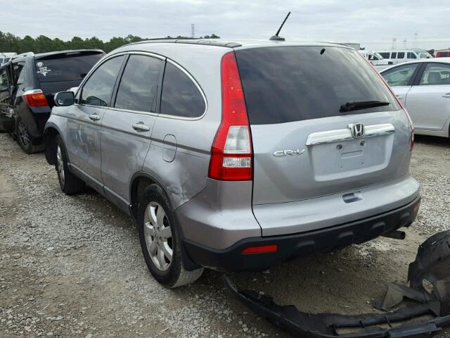 JHLRE38728C034384 - 2008 HONDA CR-V EXL SILVER photo 3