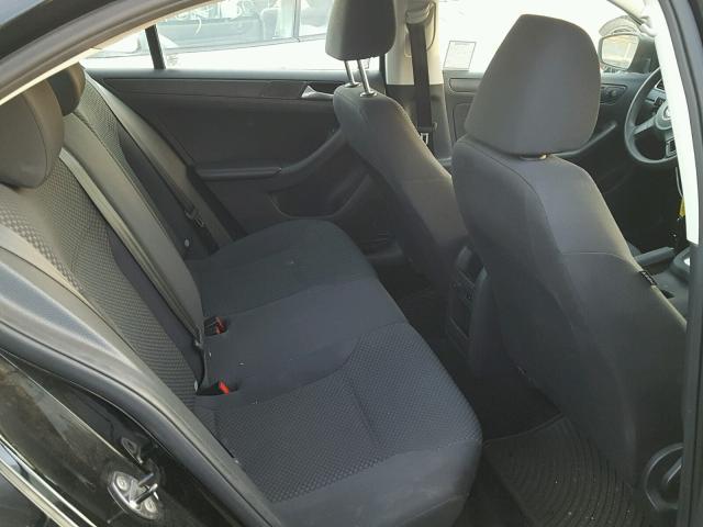 3VW2K7AJ6EM388064 - 2014 VOLKSWAGEN JETTA BASE 黑色 照片 6