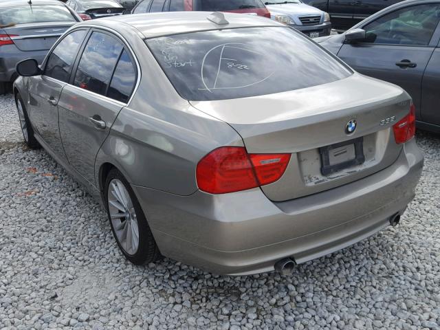 WBAPM73519E191525 - 2009 BMW 335 I GOLD photo 3