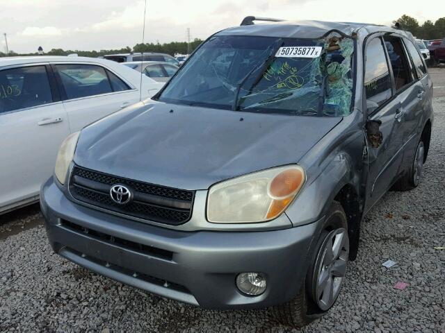 JTEGD20V740007006 - 2004 TOYOTA RAV4 GRAY photo 2