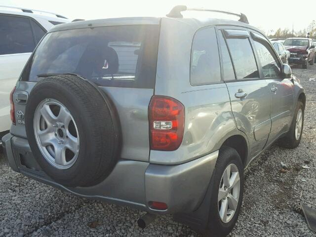 JTEGD20V740007006 - 2004 TOYOTA RAV4 GRAY photo 4