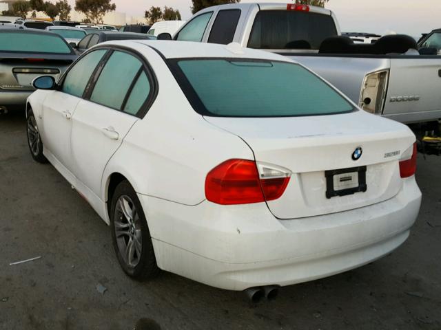 WBAVC535X8F009716 - 2008 BMW 328 I SULE WHITE photo 3