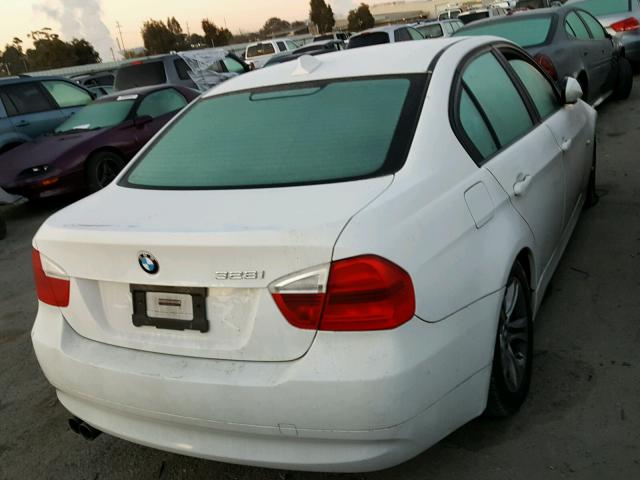 WBAVC535X8F009716 - 2008 BMW 328 I SULE WHITE photo 4