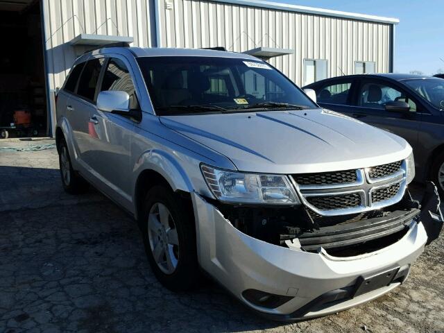 3C4PDCBG1CT387325 - 2012 DODGE JOURNEY SX SILVER photo 1