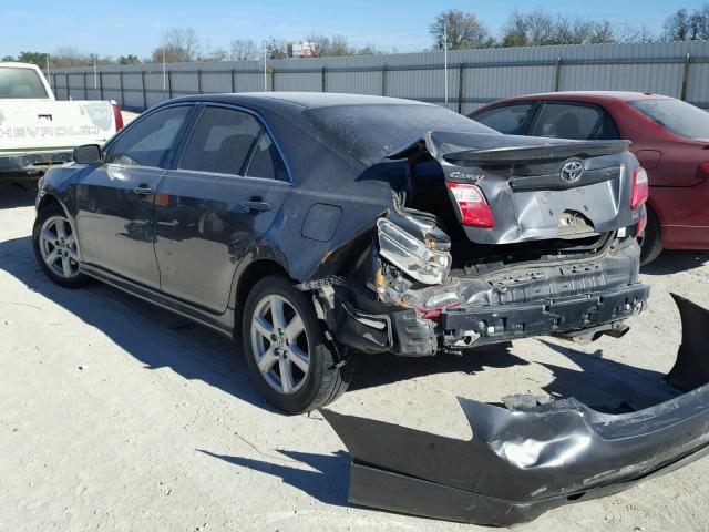 4T1BE46K59U901585 - 2009 TOYOTA CAMRY BASE GRAY photo 3